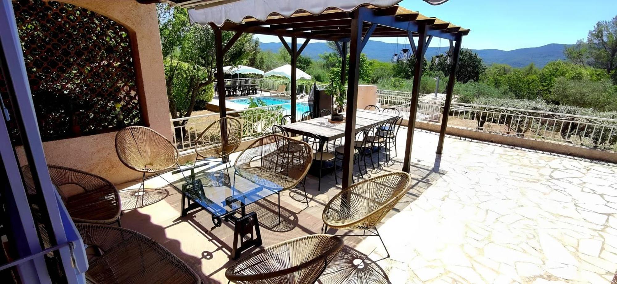Au Petit Bonheur Villa Carnoules  Dış mekan fotoğraf
